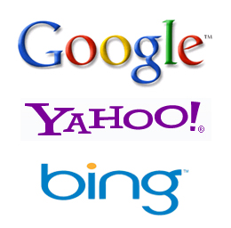 The three big names in Search Engines